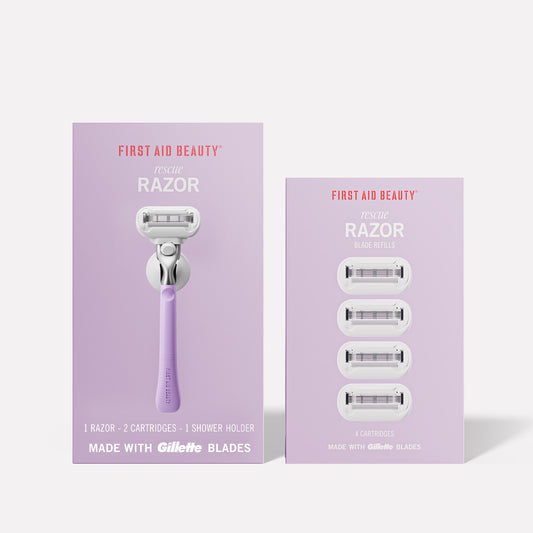 First Aid Beauty Rescue Razor Value Kit